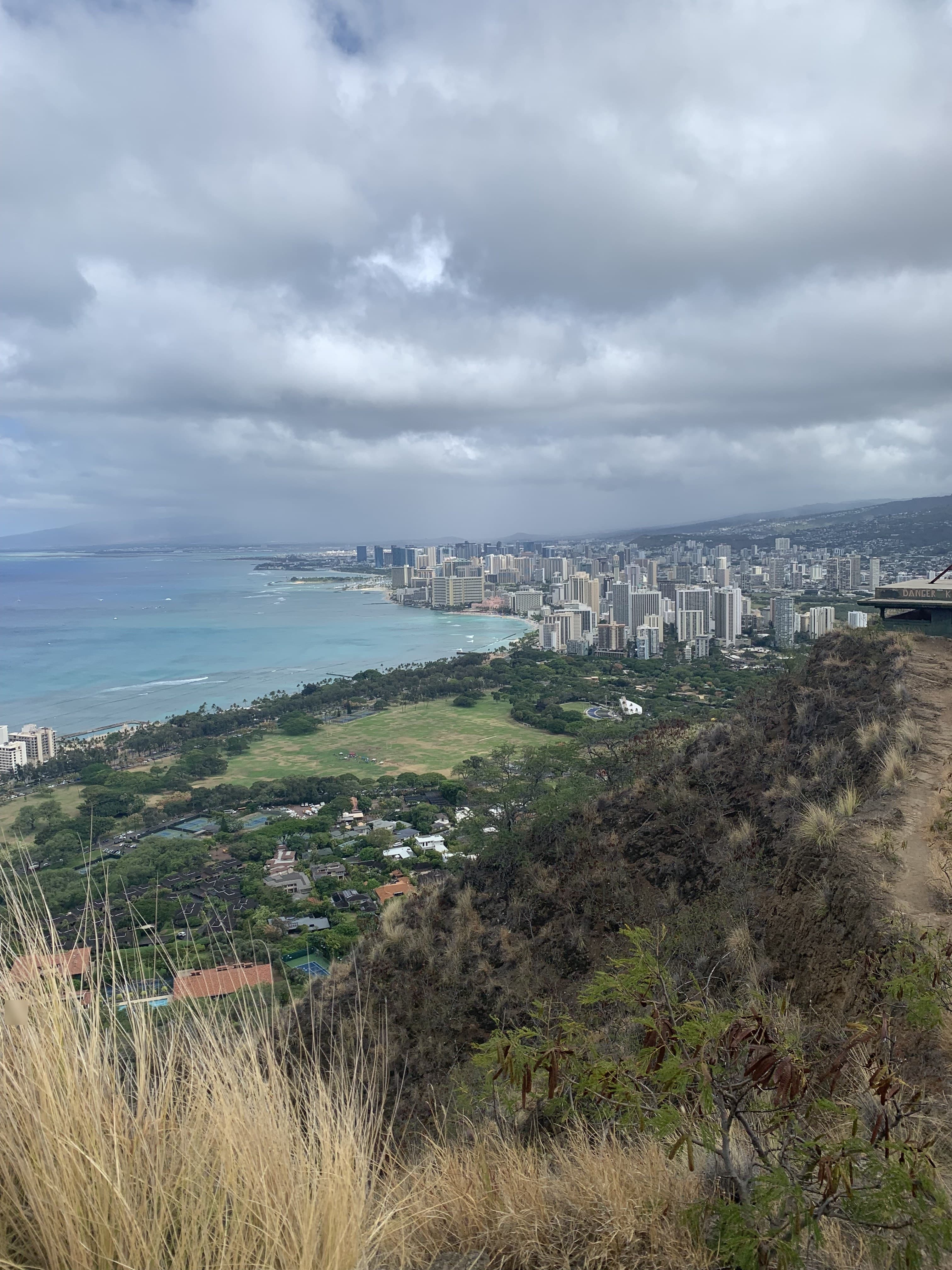 View of Waikiki from Diamond Head