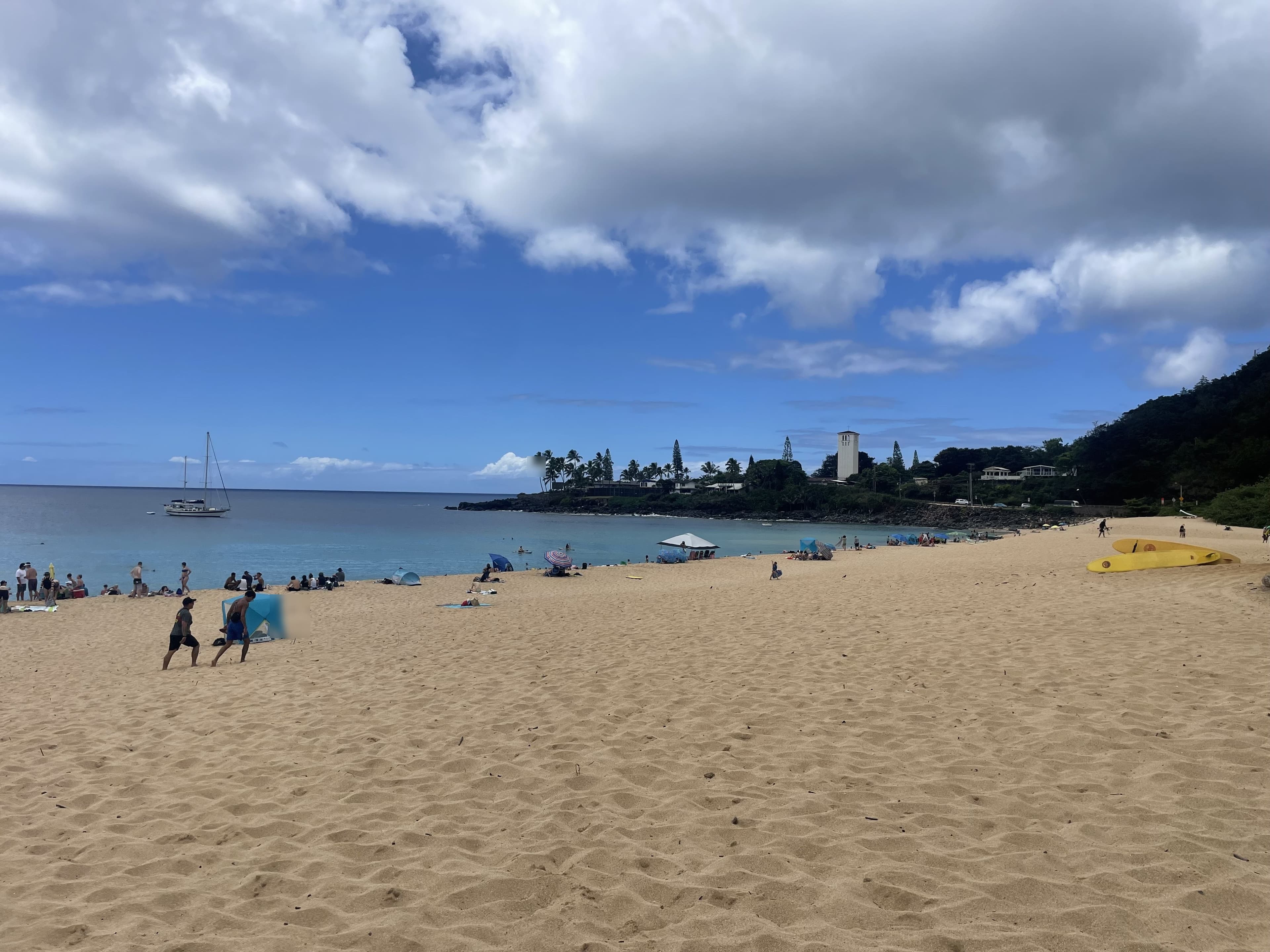 Waimea Bay from the sand