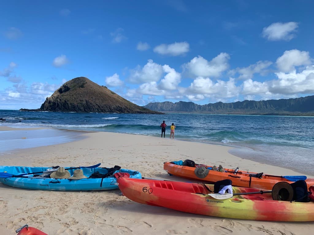 Kayak to the Mokulua Islands - Oahu, Hawaii